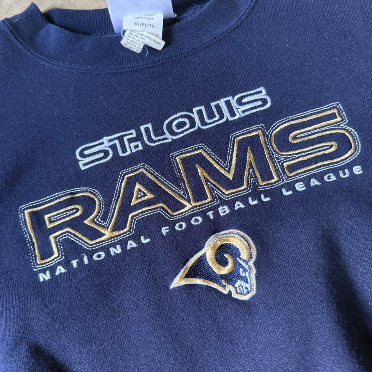 Y2K STL Rams Crewneck