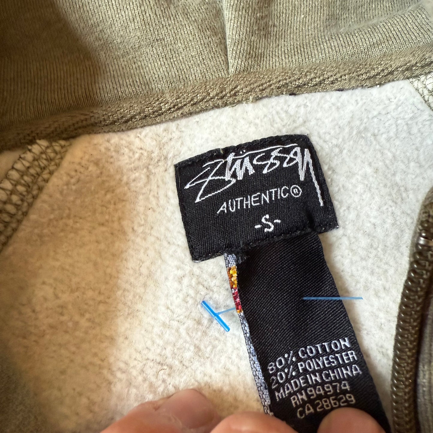 90’s Stussy Zip-Up