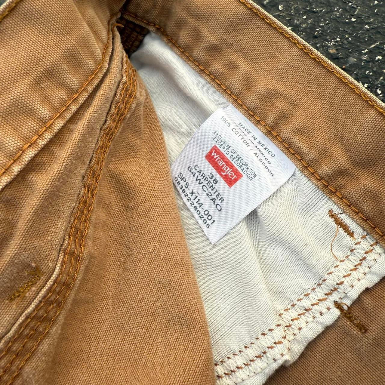 Tan Wrangler Cargo Shorts