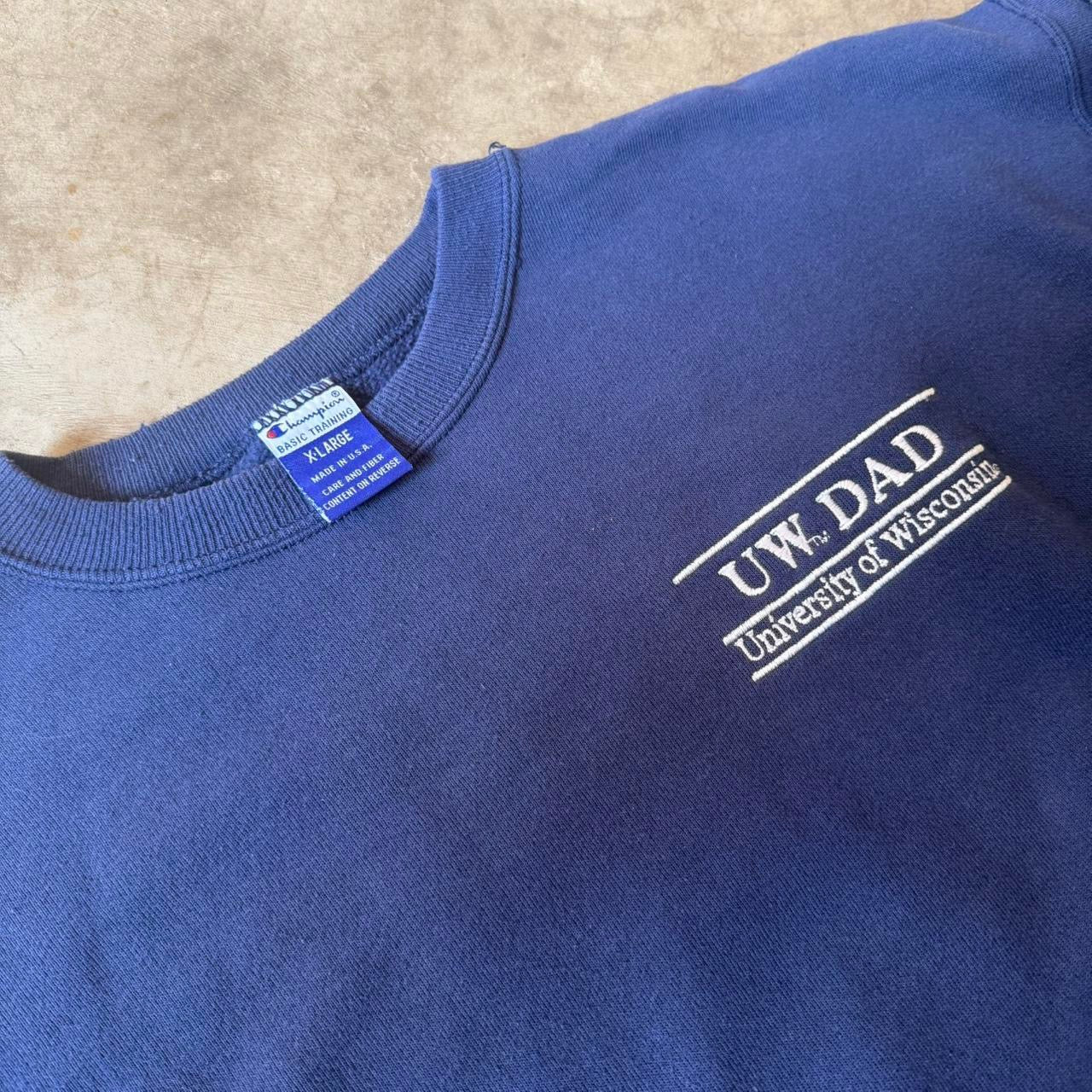 90's Champion Wisconsin Crewneck