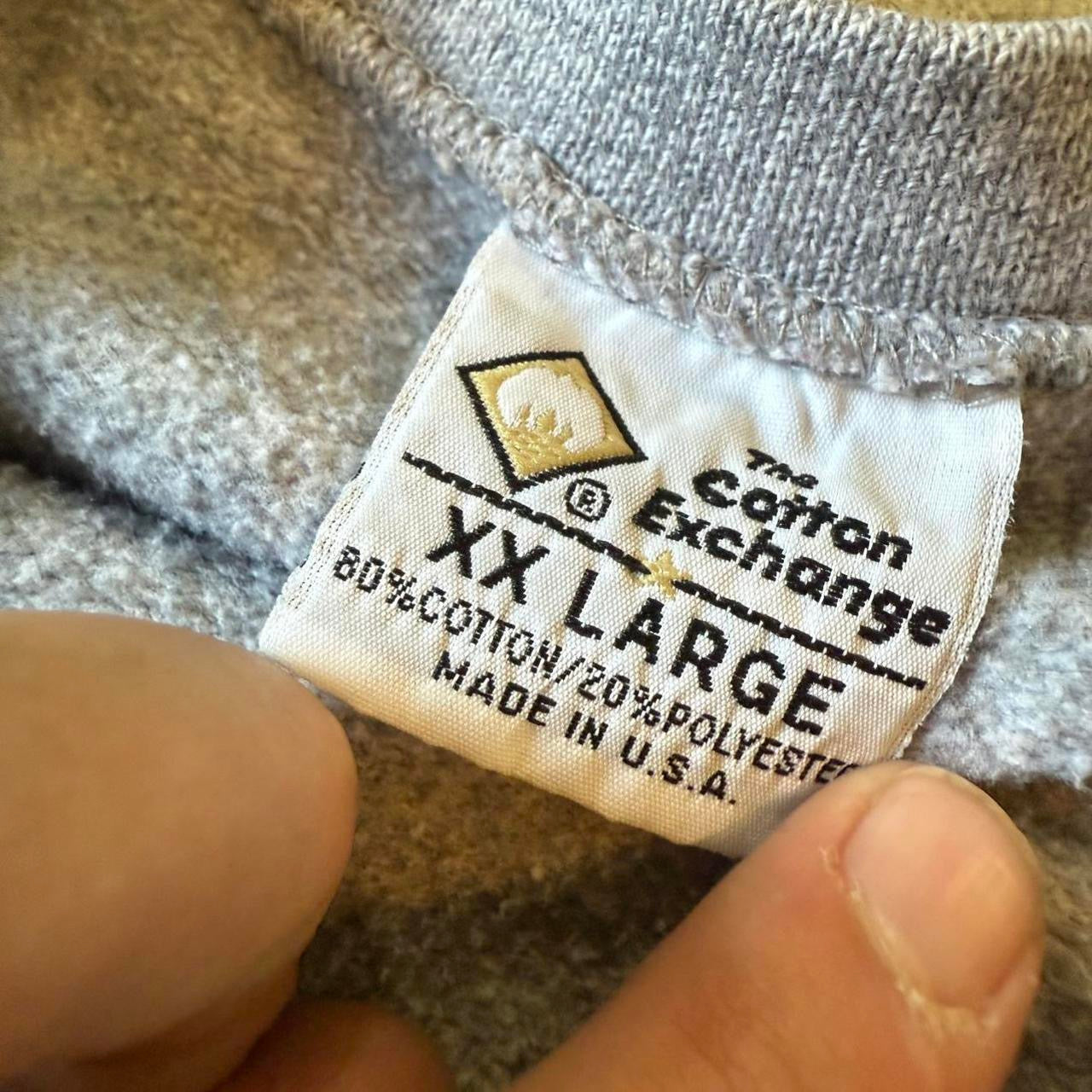 90's Western Illinois Reverse Weave Crewneck