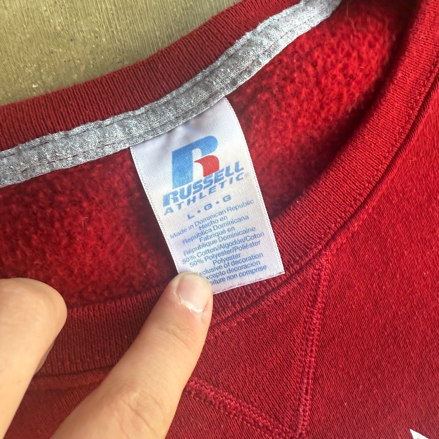 vintage Arkansas cropped crewneck