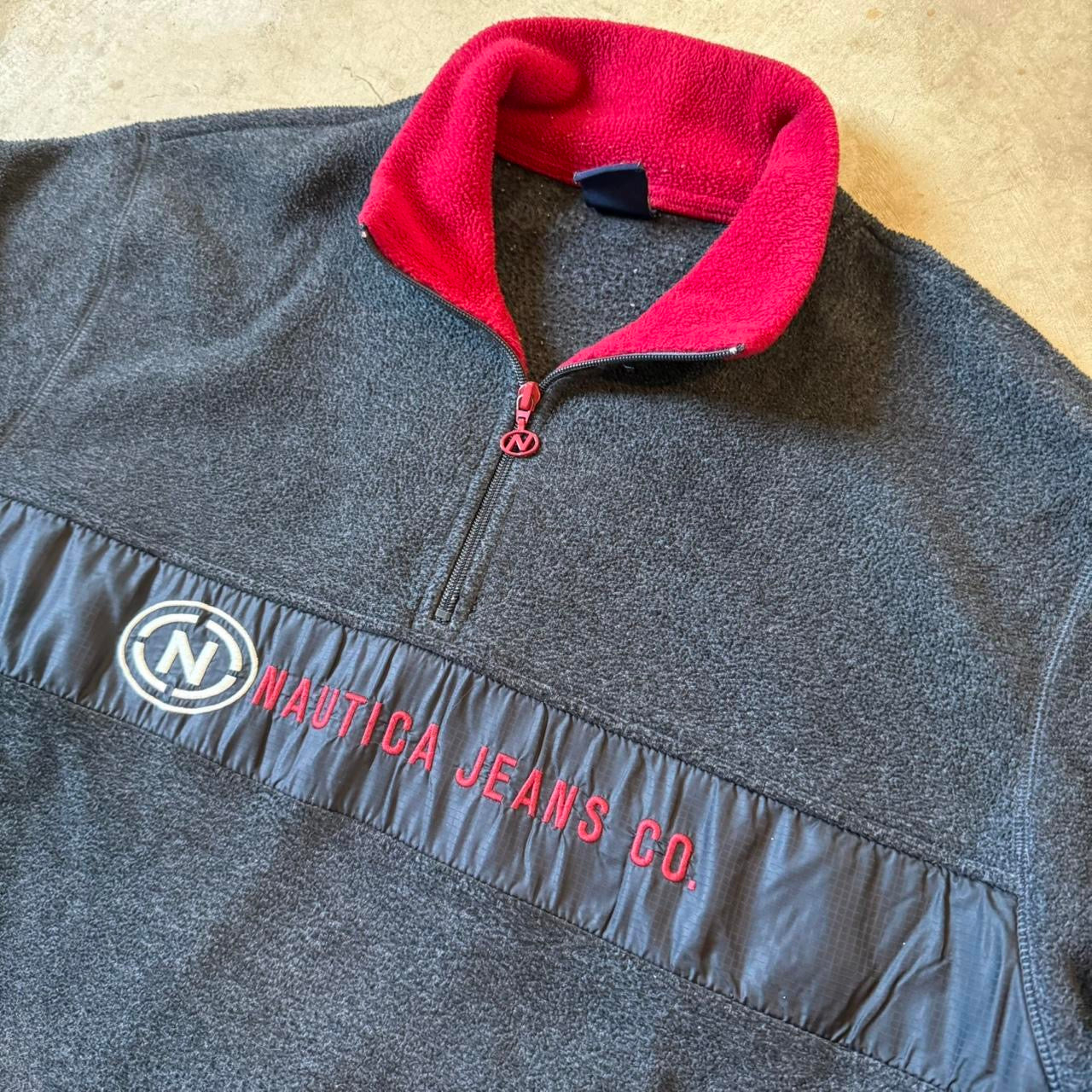 Nautica Jeans Fleece 1/4 Zip
