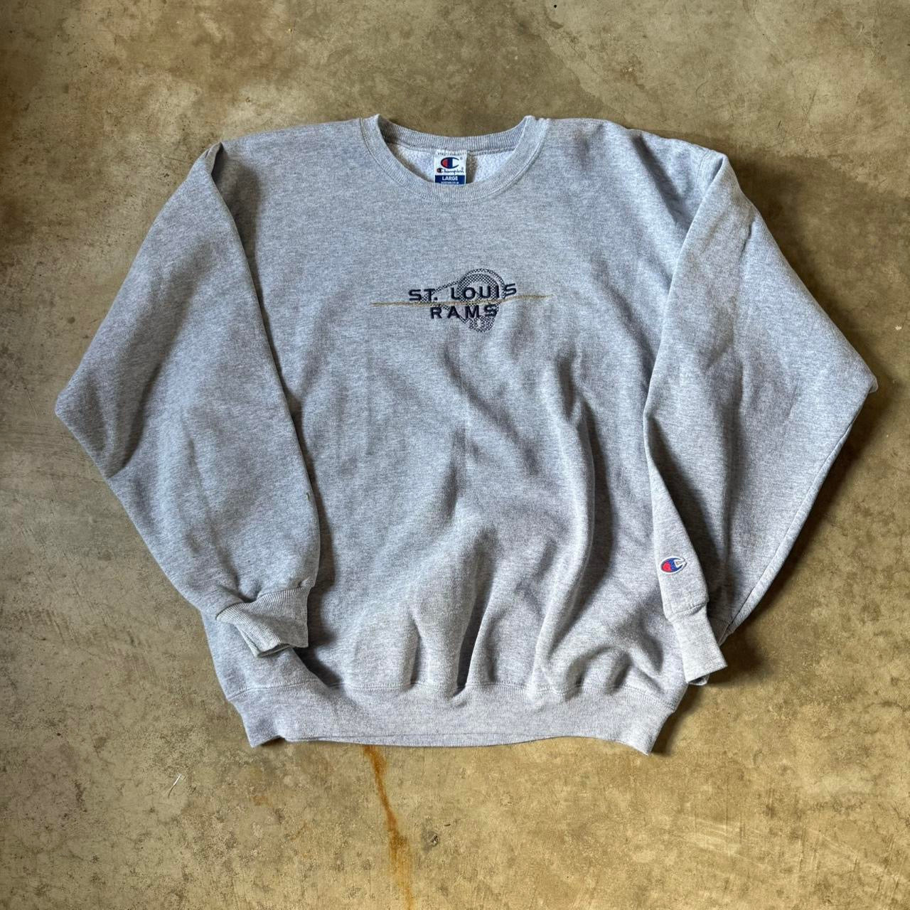 90's Champion St. Louis Rams Crewneck