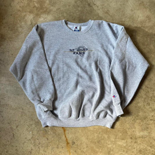 90's Champion St. Louis Rams Crewneck
