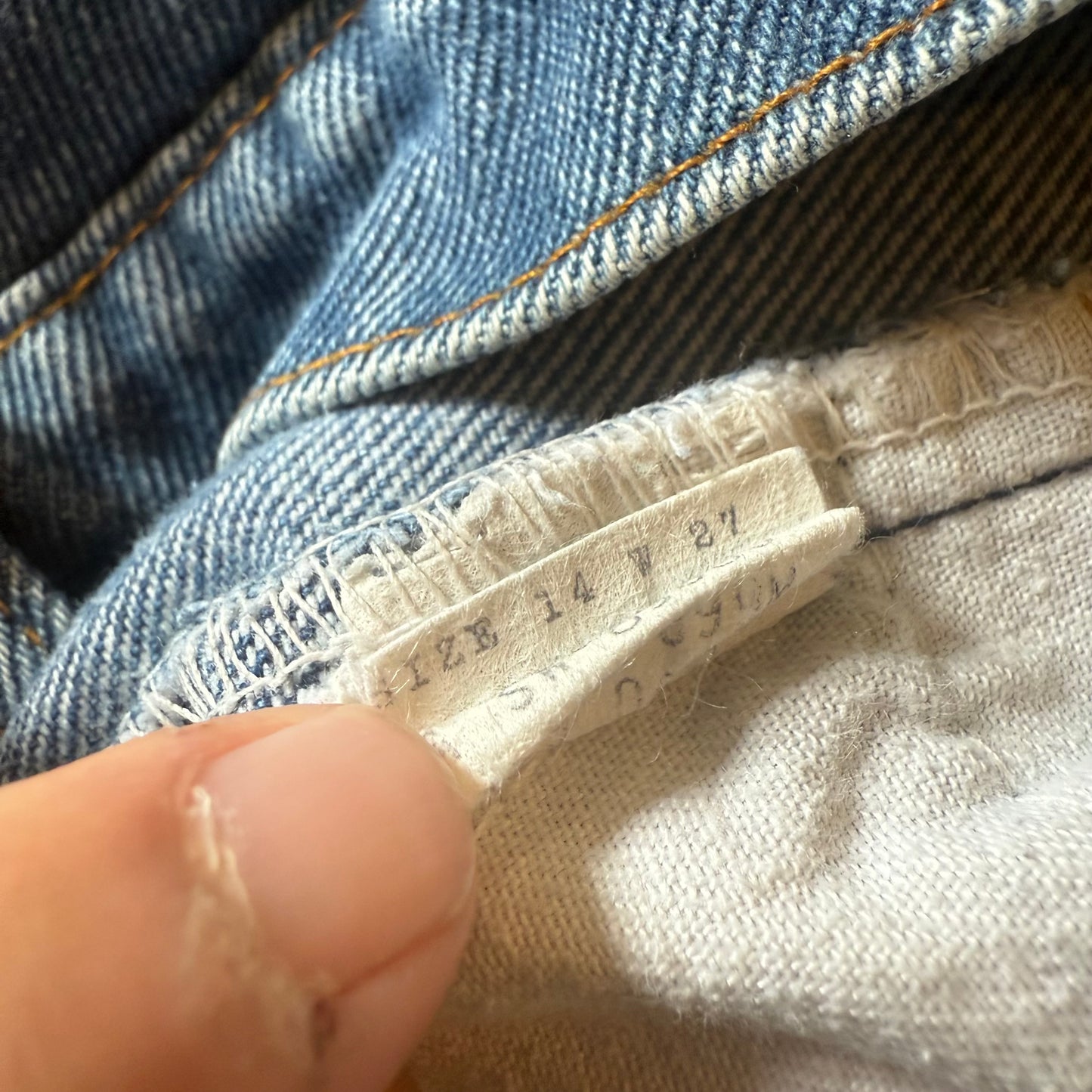 80's Levi's Orange Tabs