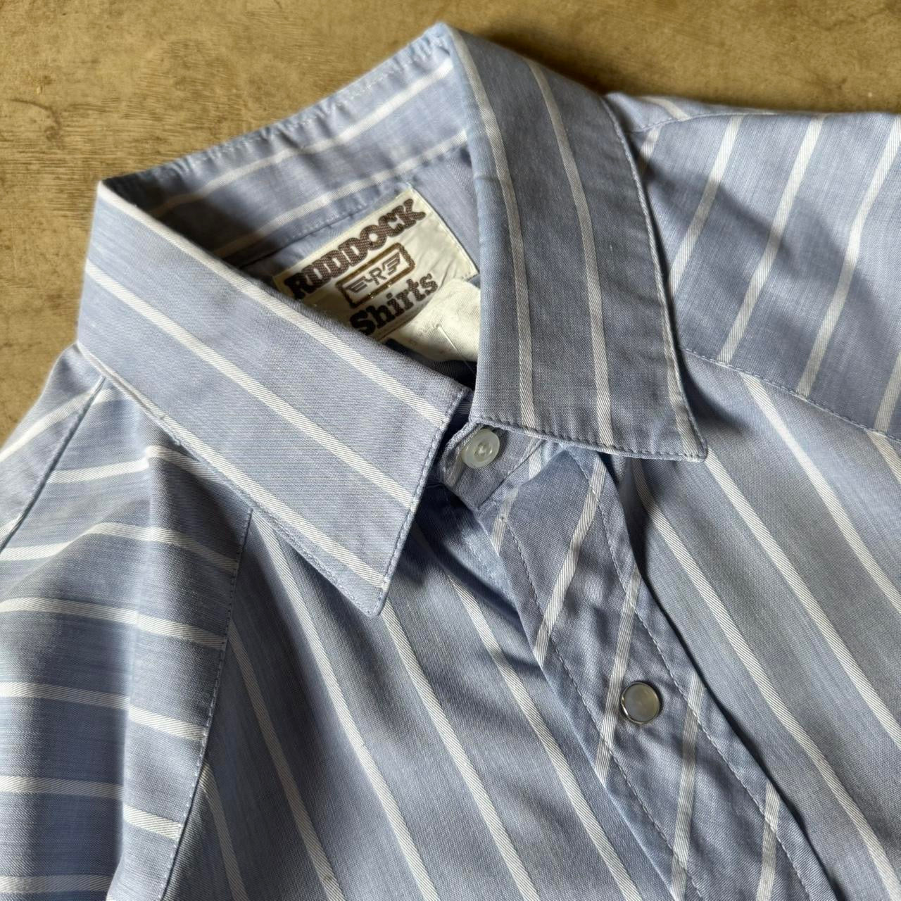 Vintage Cropped Button Up