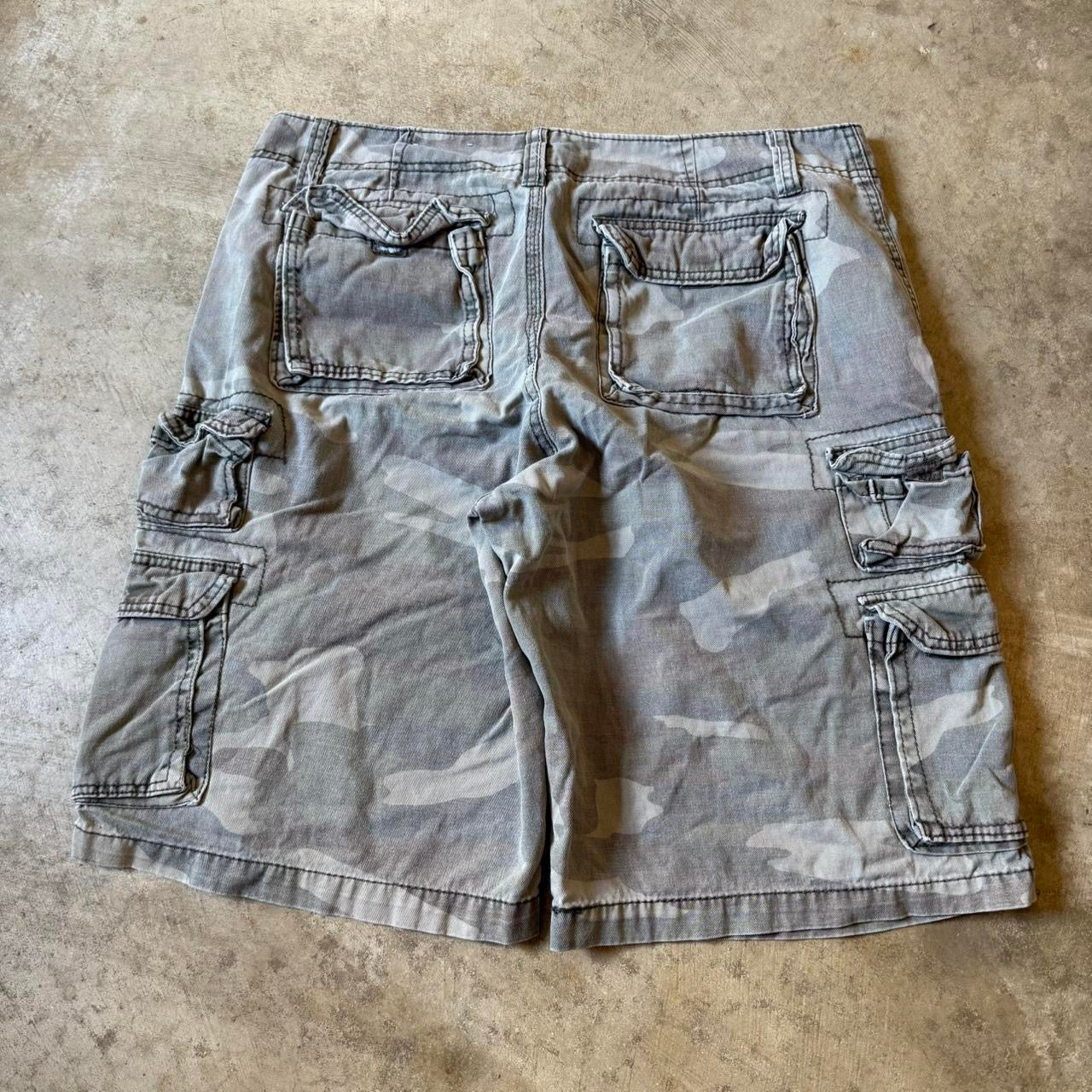 Y2K OP Camo Cargo Shorts