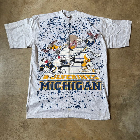 90’s Michigan Looney Tunes AOP