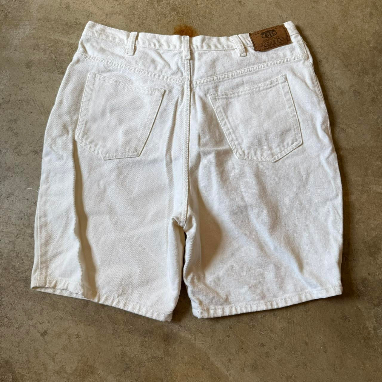 Vintage White Jorts