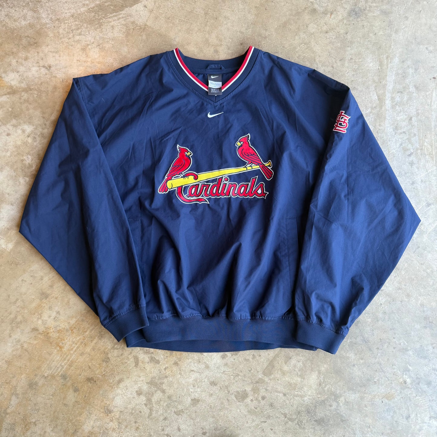 Vintage Center Swoosh Nike Cardinals Windbreaker