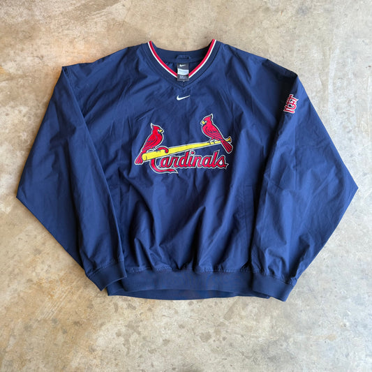 Vintage Center Swoosh Nike Cardinals Windbreaker