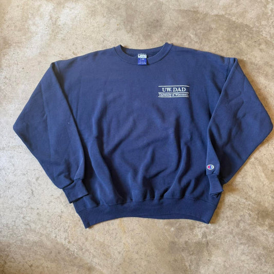 90's Champion Wisconsin Crewneck