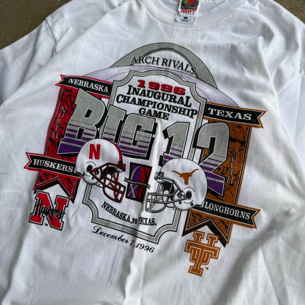 1996 Texas vs Nebraska Football Tee