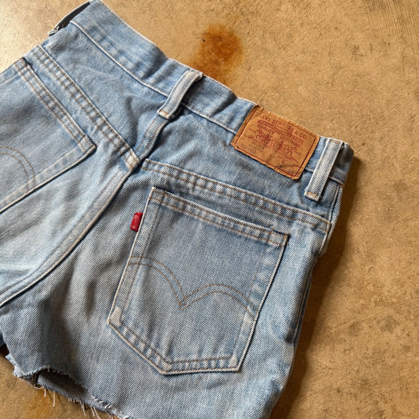 80's Womens Jean Shorts