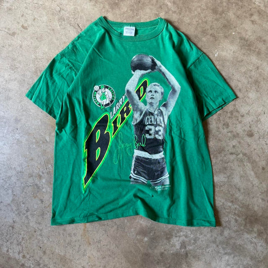 1989 Larry Bird Celtics Starter Shirt