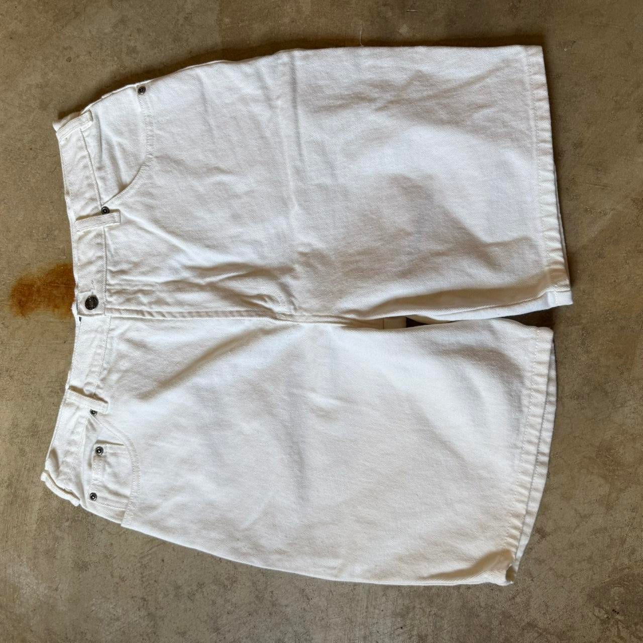 Vintage White Jorts