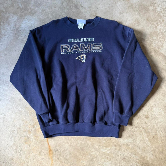 Y2K STL Rams Crewneck