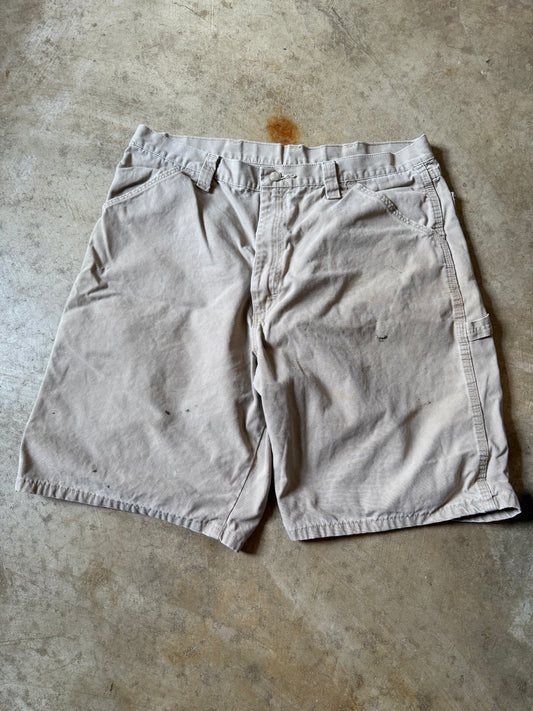 Distressed Wrangler Cargo Shorts