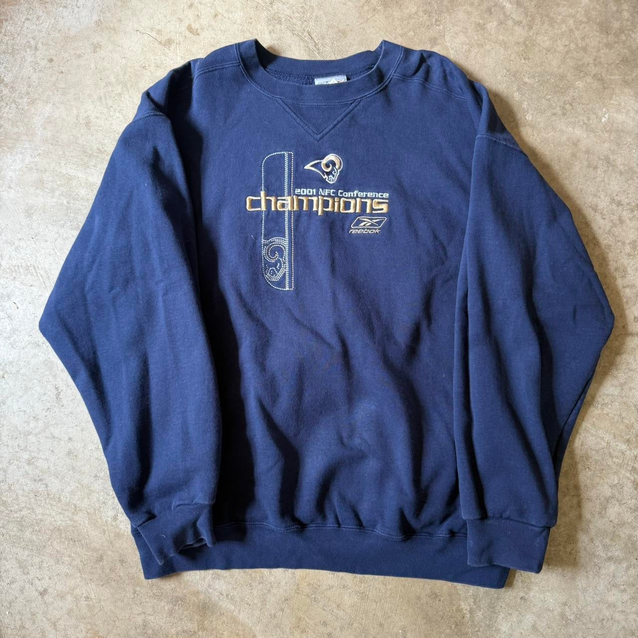 2001 NFC Champs Rams Crew