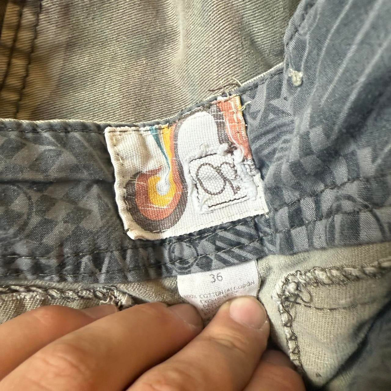 Y2K OP Camo Cargo Shorts