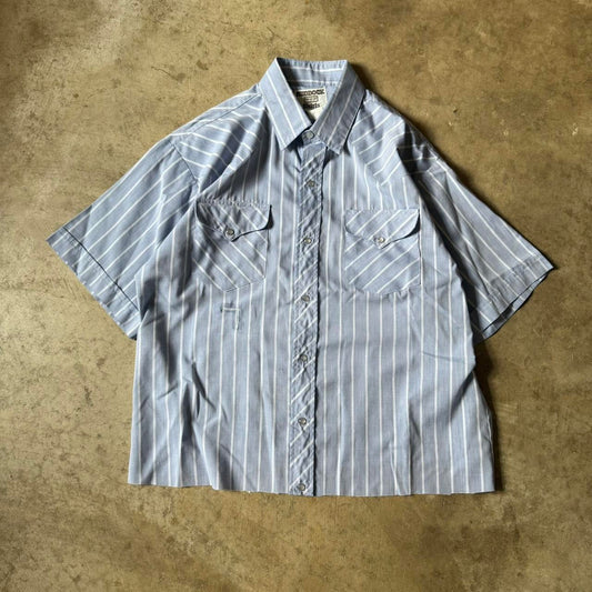 Vintage Cropped Button Up