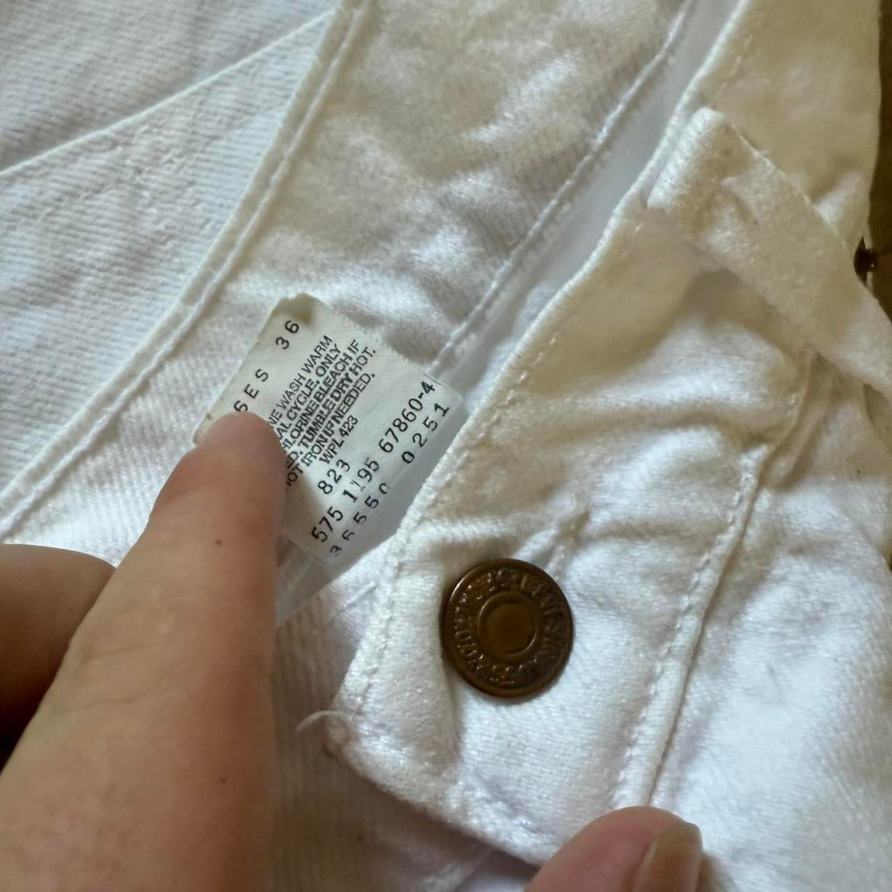 1995 Orange Tab Levi's Jorts