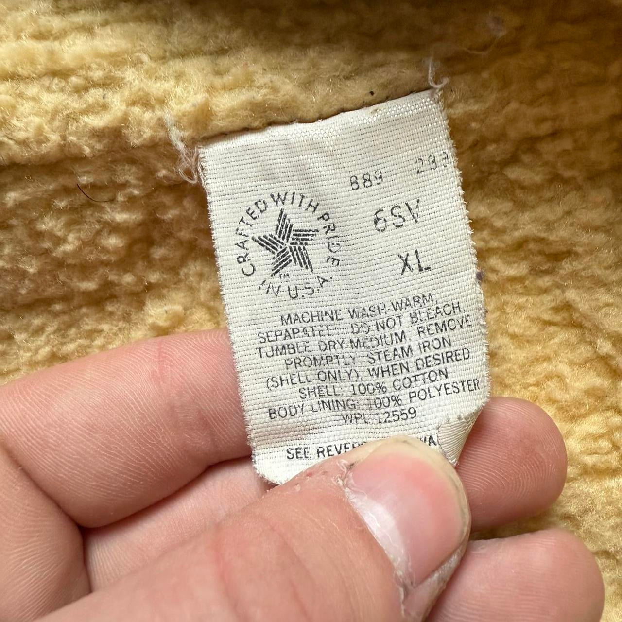 1989 Vintage Carhartt Vest