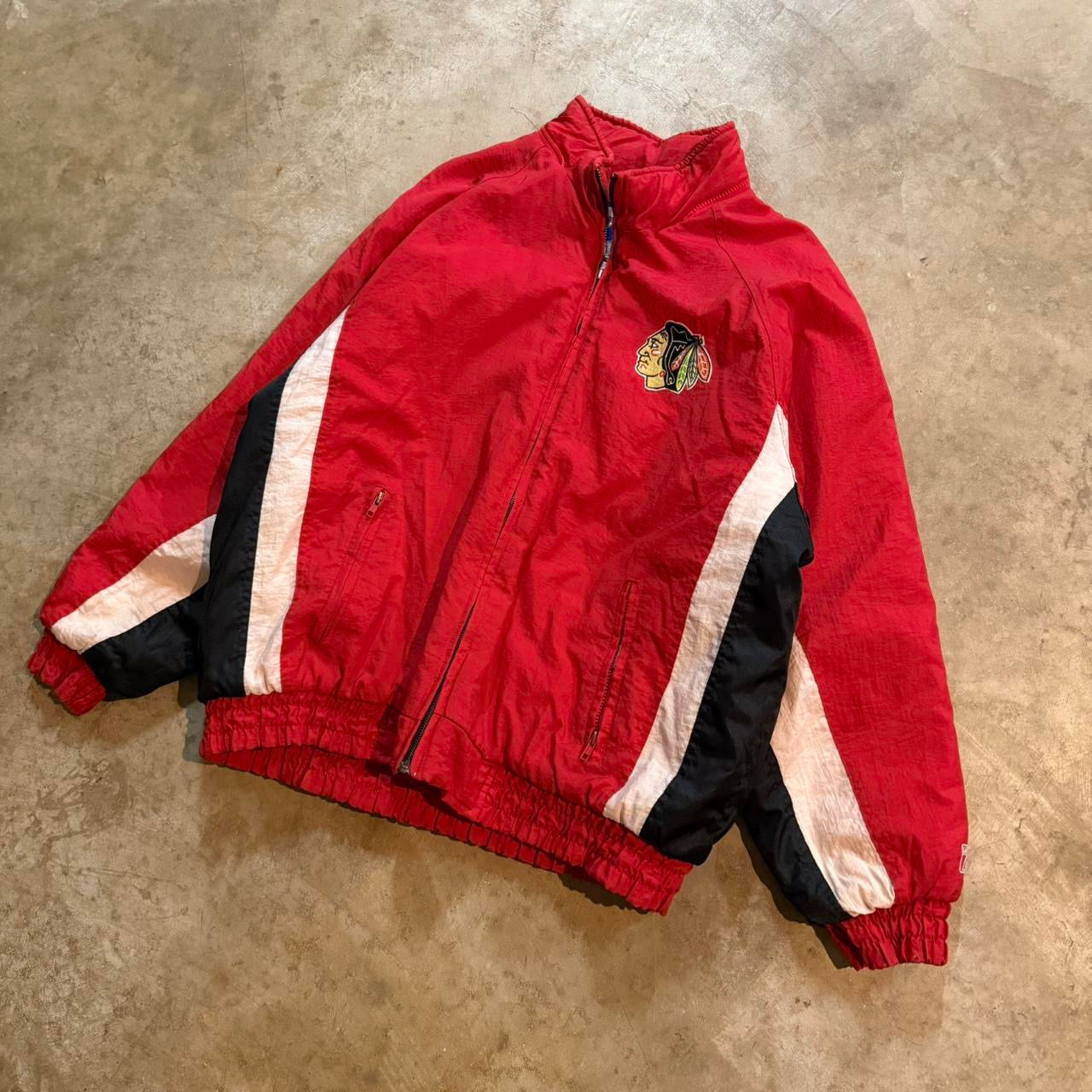 Vintage Logo 7 Chicago Blackhawks Jacket