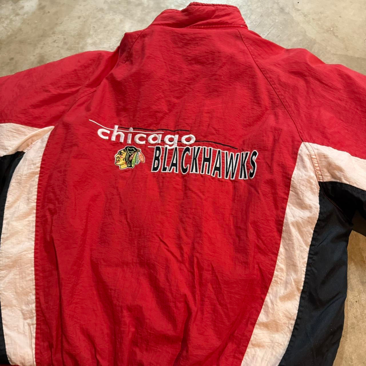 Vintage Logo 7 Chicago Blackhawks Jacket