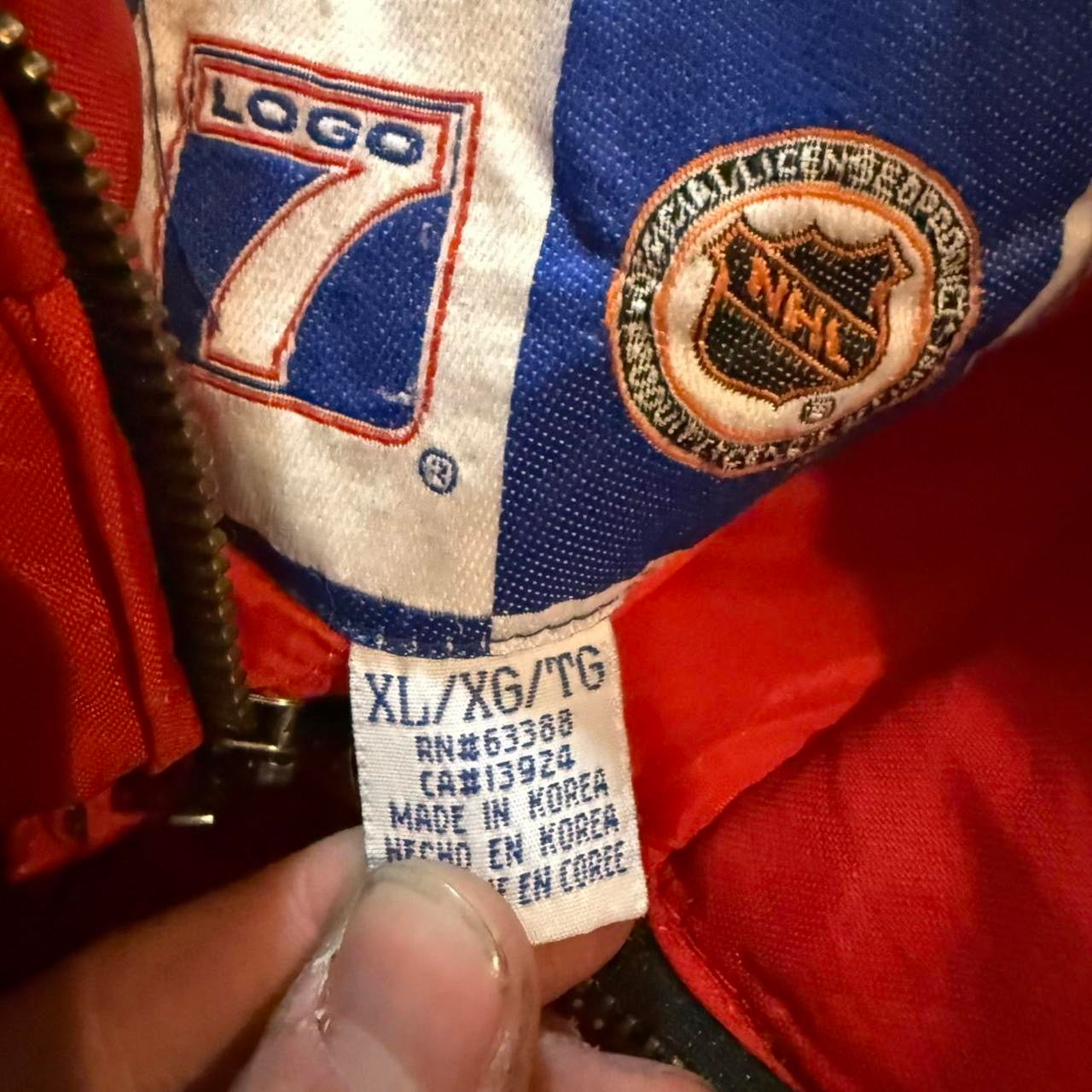 Vintage Logo 7 Chicago Blackhawks Jacket